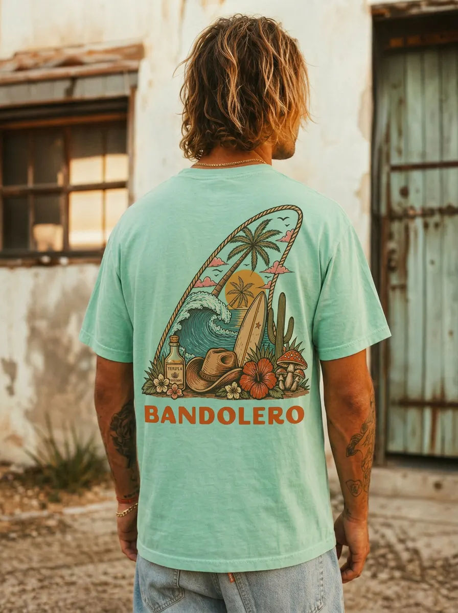 Island Time Tee — back view