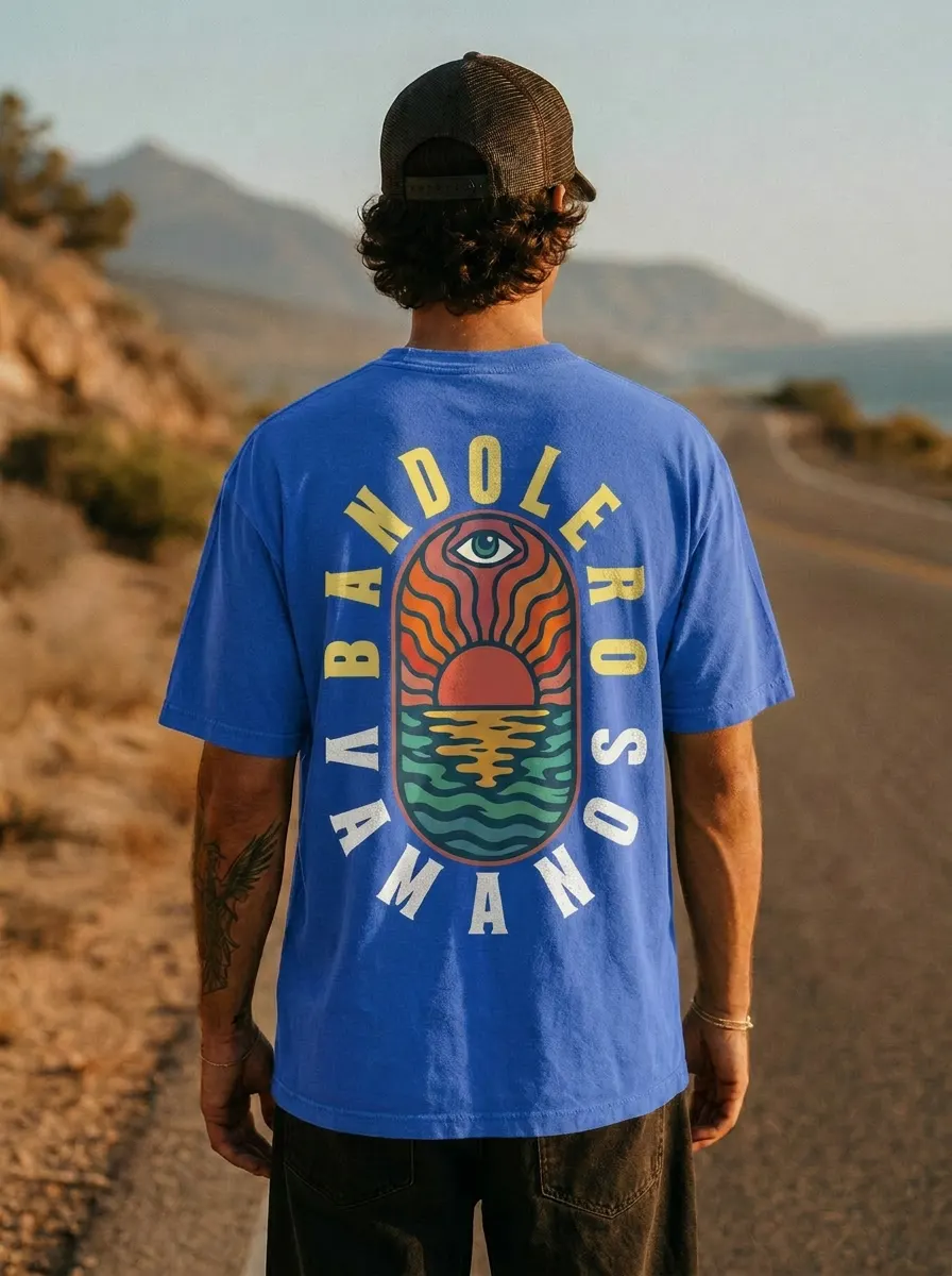 Vámonos Tee — back view